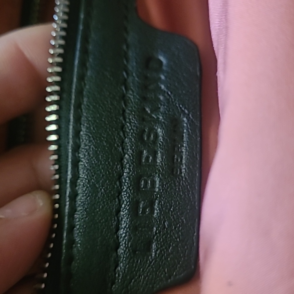 Liebeskind Berlin Small Backpack Olive Green Black 9x8” - Picture 5 of 9